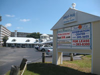 Indian Shores Office space sign
